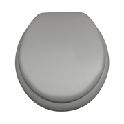 Cush'n Soft Mist Grey Padded Toilet Seat